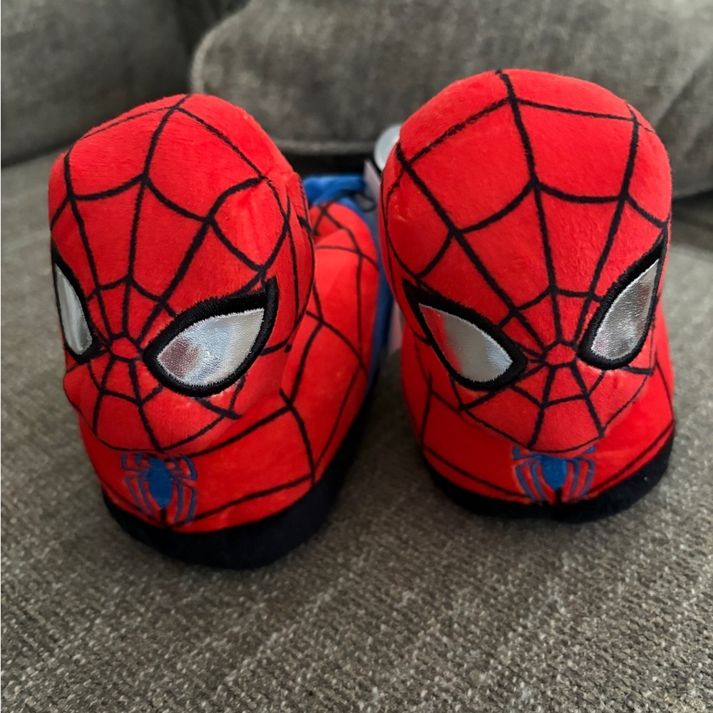 Red Spider-Man Baby Booties